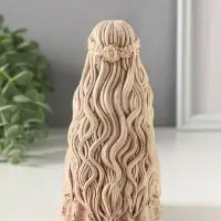Фигурка гипс &laquo;Берегиня Лунница&raquo;, 14&times;7 см, слоновая кость