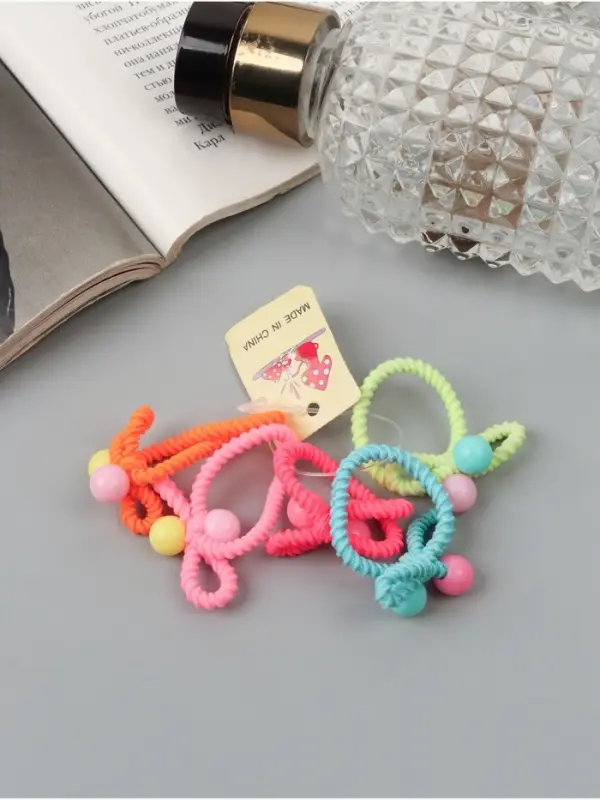 Резинка для волос "Магическая" (набор 5 шт) бантики