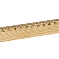 Линейка деревянная, 30 см