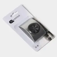 Крючок - держатель самоклеящийся SAVANNA Chrome Loft, для салфеток и полотенец, металл, 3&times;8&times;5 см, хромированный