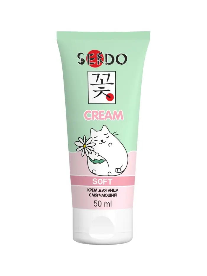 Крем для лица Sendo смягчающий, 50 мл Крем для лица Sendo смягчающий, 50 мл