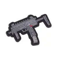 Шеврон на одежду &laquo;Автомат MP7&raquo;, на липучке, 8&times;5 см, разноцветный
