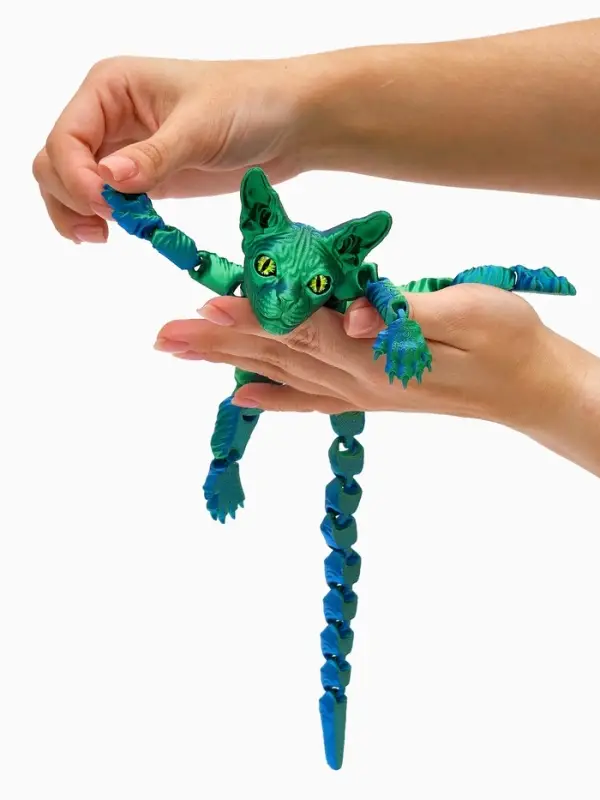 3Д Игрушка "Кот Сфинкс", 29 см.