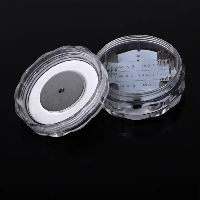 Светильник подводный с ПДУ, 10 LED, 3 Вт, IP68, RGB, от батареек 3хAAA