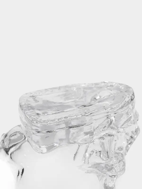 Баночка для специй &laquo;Череп. Хэллоуин&raquo;, 50 мл, 6&times;4.5&times;9 см, с металлической крышкой, стекло, прозрачная