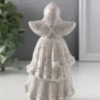 Фигура «Берегиня», 14×7.5×5 см, серая