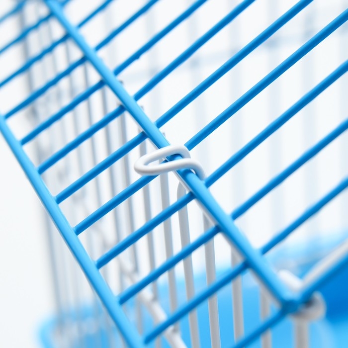 Клетка для грызунов укомплектованная RT-2t, 22 х 16 х 20 см, голубая Клетка для грызунов укомплектованная RT-2t, 22 х 16 х 20 см, голубая