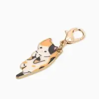Шарм для браслета на карабине &laquo;Котёнок&raquo;, цветной в золоте