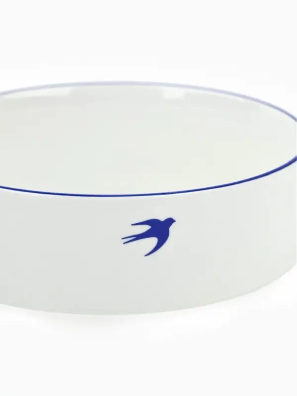 Тарелка суповая керамическая &laquo;Ласточка&raquo;, 14.6&times;7.5 см, 800 мл, ручная работа