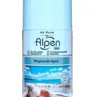 Сменный баллон для автоматического освежителя Alpen, Морской бриз, 250 мл