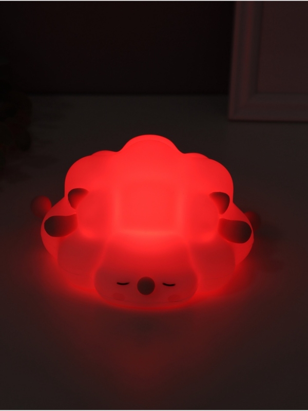 Ночник антистресс  Ночник антистресс "Барашек" 2Вт LED RGB USB 13,8х16,5х8см