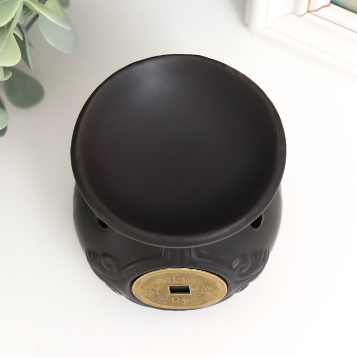 Аромалампа керамика Аромалампа керамика "Монета" МИКС 8х7,5х7,5 см