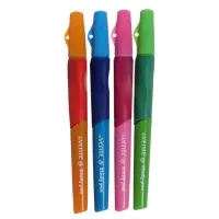 Ручка обучающая для правши deVENTE Study Pen, узел 0.7 мм, каучуковый держатель, чернила синие на масляной основе