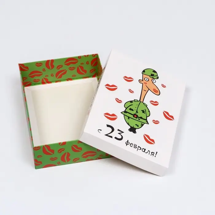 Подарочная коробка «Любимый солдат», 21×15×5.7 см Подарочная коробка «Любимый солдат», 21×15×5.7 см