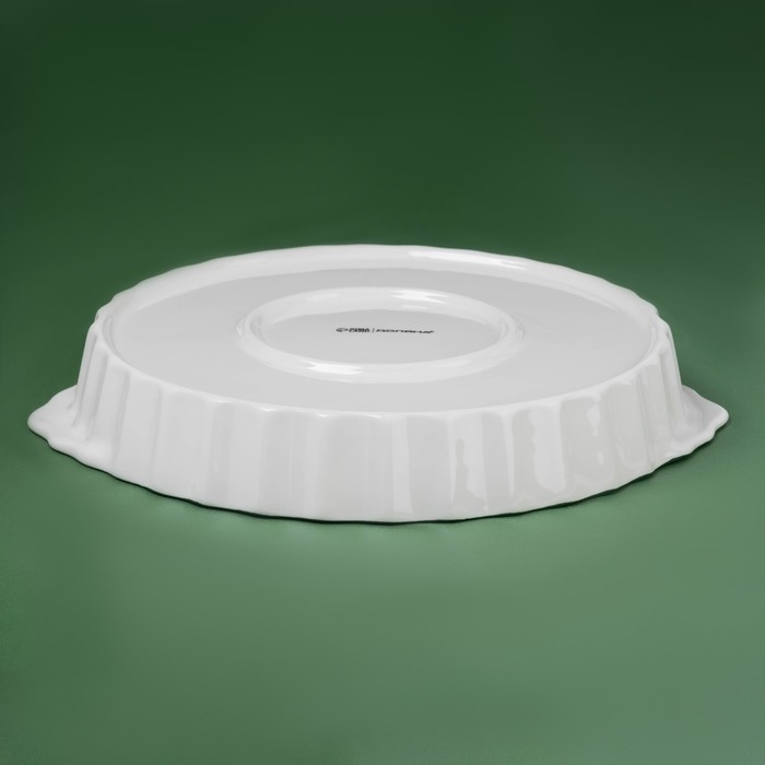 Новогодняя форма для запекания Доляна «Приближение чуда», 28,8×25×4,3 см, цвет белый Новогодняя форма для запекания Доляна «Приближение чуда», 28,8×25×4,3 см, цвет белый