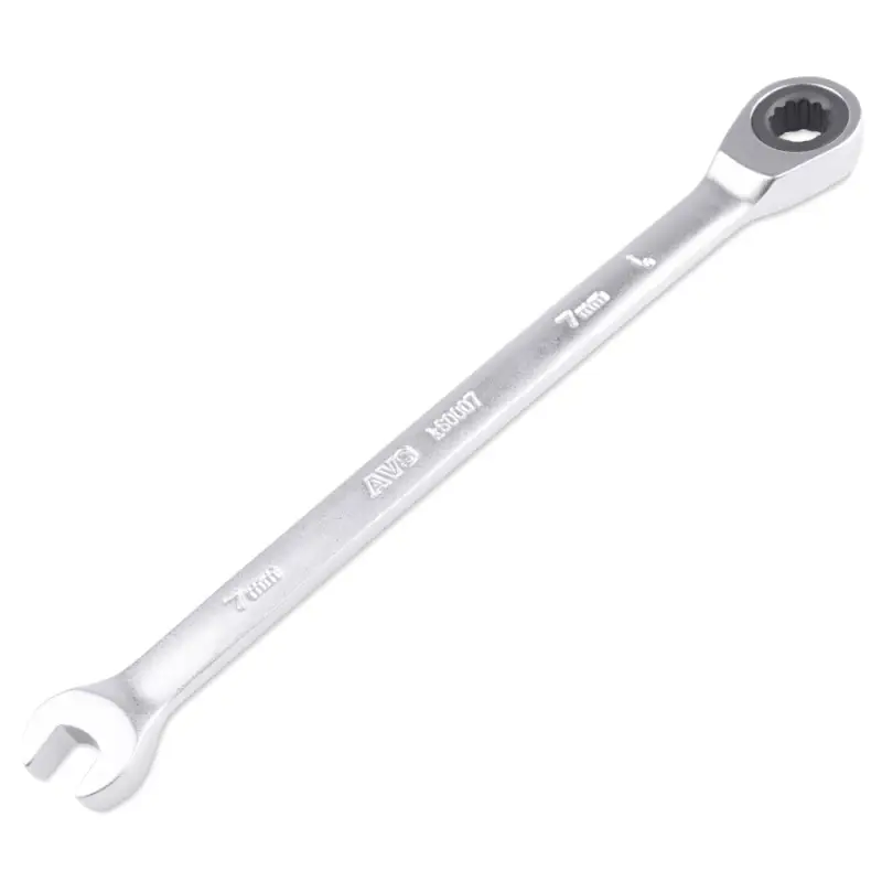 Ключ гаечный комбинированный трещоточный (07 мм) AVS K60007