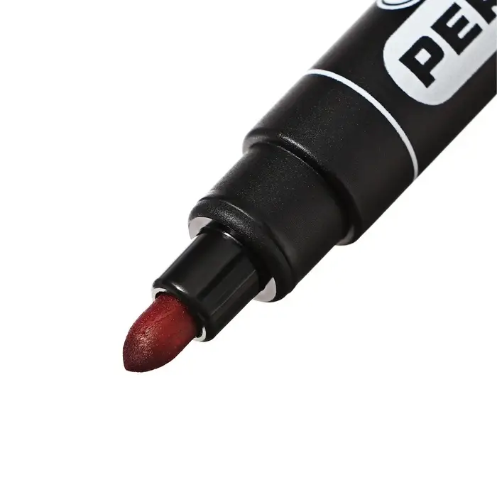 Маркер перманентный Centropen 8566, красный, узел 5.0 мм, линия 2.5 мм