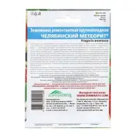 Семена Земляника &laquo;Челябинский метеорит&raquo;, 10 шт., ремонтантная, крупноплодная, &laquo;Уральский дачник&raquo;