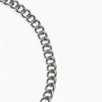 Бодичейн через плечо &laquo;Цепочка&raquo;, серебристый