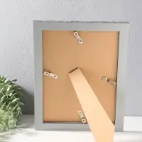 Фоторамка пластик формат А4 "Марокканская мозаика" оттенки коричневого 35,7х27х2 см