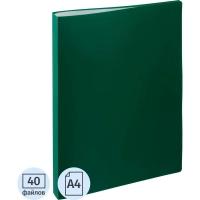 Папка файловая 40 ATTACHE 055-40Е зеленый