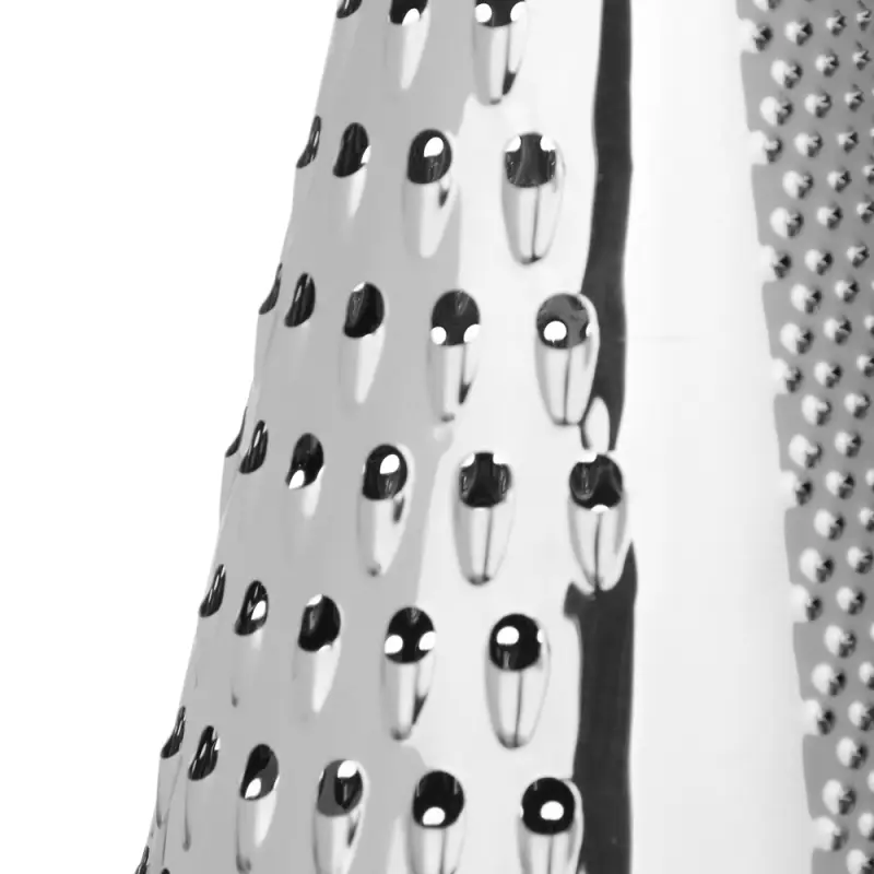 Терка 3-х сторонняя тм VETTA 25см, нерж.сталь, пластик. ручка