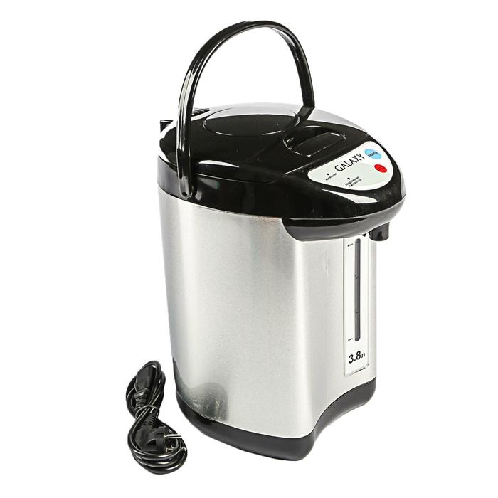 Термопот Galaxy GL 0604, 3.8 л, 900 Вт, чёрно-сребристый Термопот Galaxy GL 0604, 3.8 л, 900 Вт, чёрно-сребристый