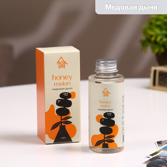 Наполнитель для ароматического диффузора Медовая дыня 100 мл (А) Наполнитель для ароматического диффузора Медовая дыня 100 мл (А)
