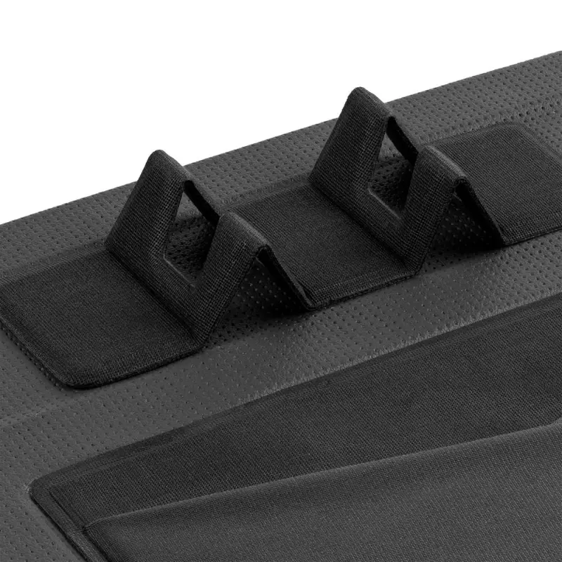 Органайзер с блокнотом и аккумулятором Oiro, черный Органайзер с блокнотом и аккумулятором Oiro, черный