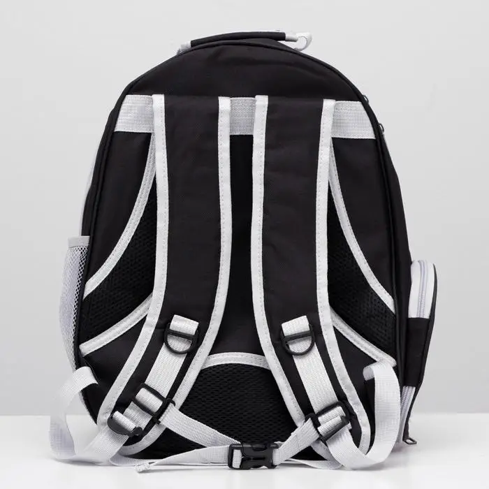 Рюкзак для переноски животных прозрачный, 31 х 28 х 42 см, чёрный Рюкзак для переноски животных прозрачный, 31 х 28 х 42 см, чёрный