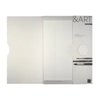 БУМАГА SKETCH&ART ДЛЯ АКВАРЕЛИ В ПАПКЕ 200 г/м2 A3 (297х420 мм), 20 л.
