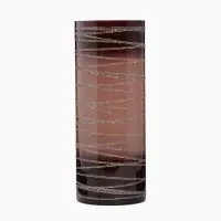 Ваза «Линии», h=30 см, d=12 см, стекло