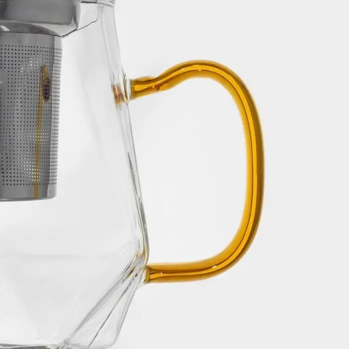 Заварочный чайник Magistro &laquo;Льдинка&raquo;, 300 мл, металлическое сито, стекло