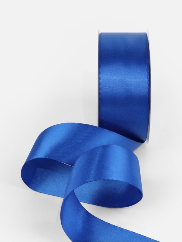 Лента атласная двухсторонняя №0329 38мм*25±1м синий TR Лента атласная двухсторонняя №0329 38мм*25±1м синий TR