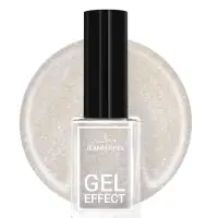 Лак для ногтей с эффектом геля &laquo;Формула&raquo;, тон 387, белый перламутровый искрящийся