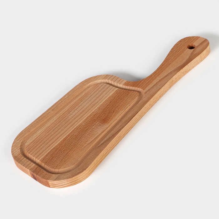 Доска разделочная для подачи и сервировки «Топор», 40×15×1,6 см, бук Доска разделочная для подачи и сервировки «Топор», 40×15×1,6 см, бук