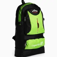Рюкзак туристический, 35 л, с увеличением, с карманами, Capacity 85, зелёный