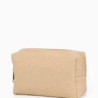 Косметичка дор Плетенка, 16*5*10, отдел на молнии, св. бежевый