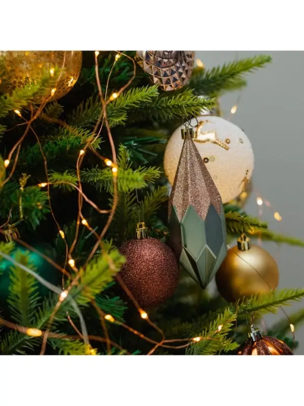 Гирлянда &laquo;Конский хвост&raquo; 10 нитей по 2 м, IP20, медная нить, 200 LED, свечение тёплое белое, 12 В