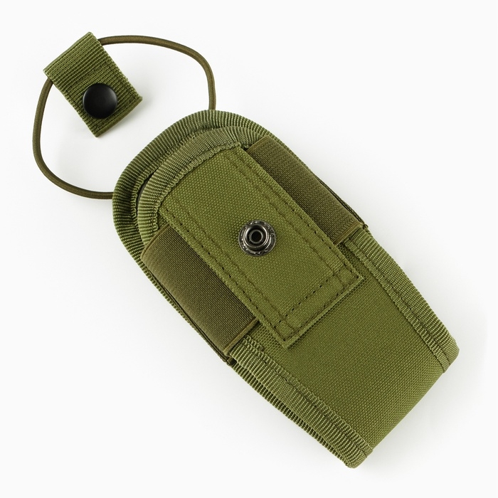 Подсумок тактический под рацию Baofeng, 6.5×5×15 см, на пояс и бронежилет, MOLLE, олива Подсумок тактический под рацию Baofeng, 6.5×5×15 см, на пояс и бронежилет, MOLLE, олива
