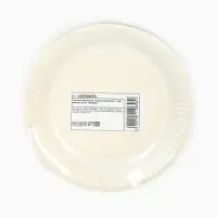 Тарелка одноразовая бумажная «С Днём рождения», мятная, 18 см