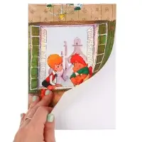 Ежедневник А5, 40 листов, Союзмультфильм, Малыш и Карлсон Ежедневник А5, 40 листов, Союзмультфильм, Малыш и Карлсон