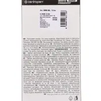 Маркер перманентный Centropen 8586, белый, узел 5.0 мм, линия 2.5 мм