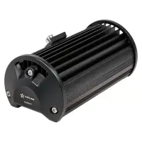 Фара светодиодная (балка) двухрядная, 12 LED 4D линза, 36W, (165х78х65) 12/24V
