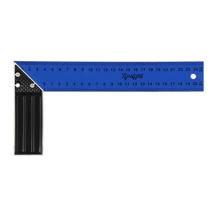Угольник металлический ТУНДРА, 250 мм Угольник металлический ТУНДРА, 250 мм