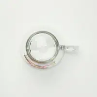 Кружки стеклянные новогодние &laquo;Весёлого праздника. Лошади&raquo;, набор 2 шт.