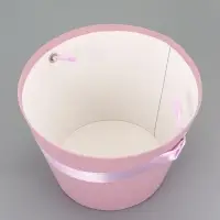 Переноска конус подарочная под цветы, пыльная роза, 11.5&times;17&times;12 см