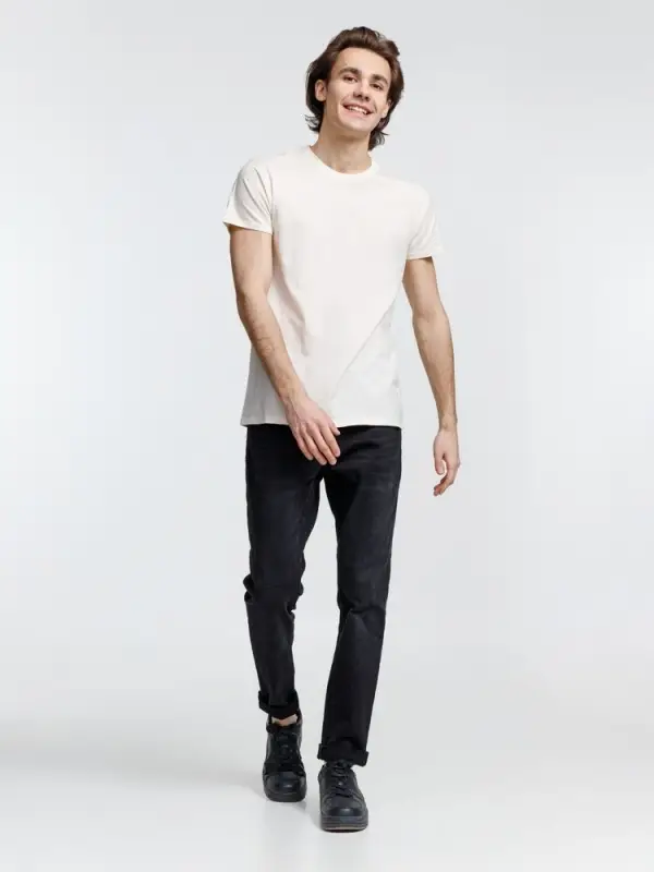 Футболка мужская Crusader Men, светло-бежевая (неокрашенная), размер XS Футболка мужская Crusader Men, светло-бежевая (неокрашенная), размер XS