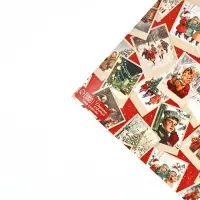 Набор упаковочной бумаги «Новогодняя», 4 листа, 70 × 100 см Набор упаковочной бумаги «Новогодняя», 4 листа, 70 × 100 см