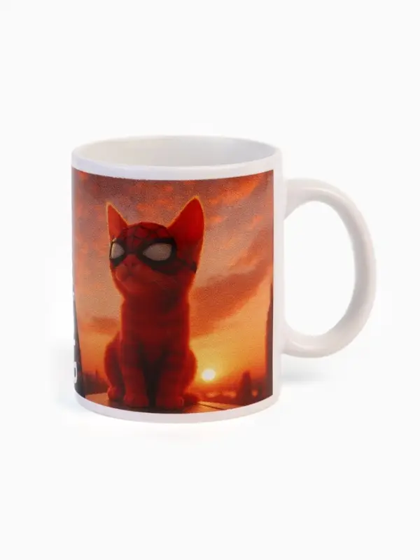 Кружка керамическая в коробке &laquo;Кот-Супергерой&raquo;, 320 мл